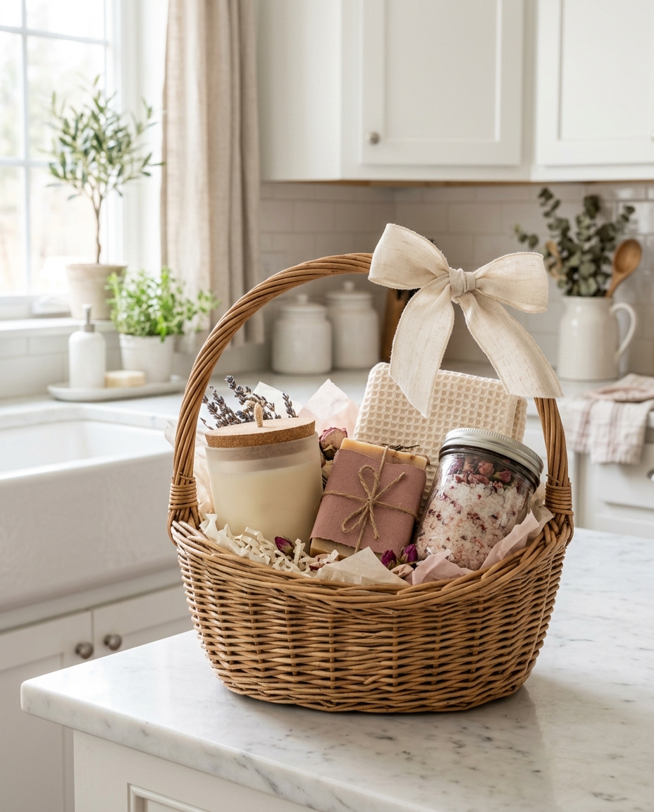 A Little Country Calm — gift basket by Hidden View Farm Baskets & Blessings
